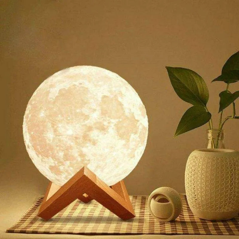 Children's Night Light 3D Moon Toy Christmas Goods Lighting