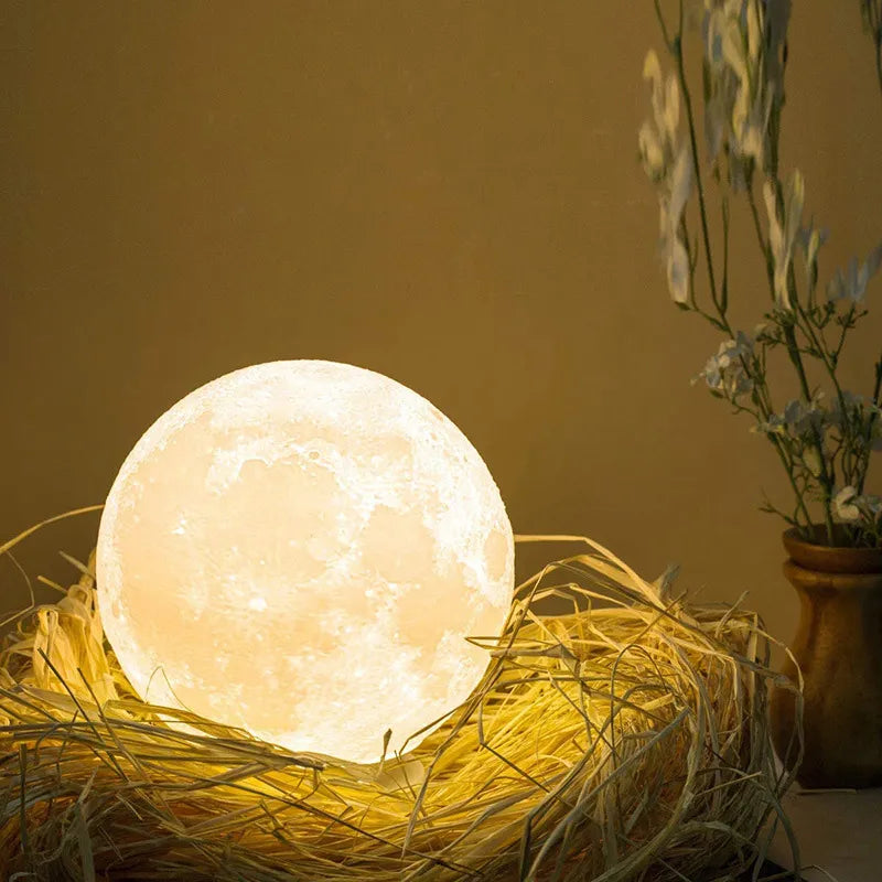 Children's Night Light 3D Moon Toy Christmas Goods Lighting